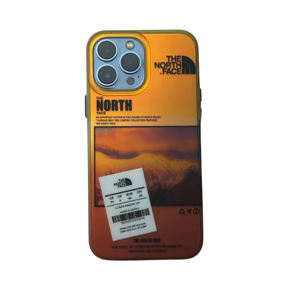 The North Face Sunset Orange Phone Case